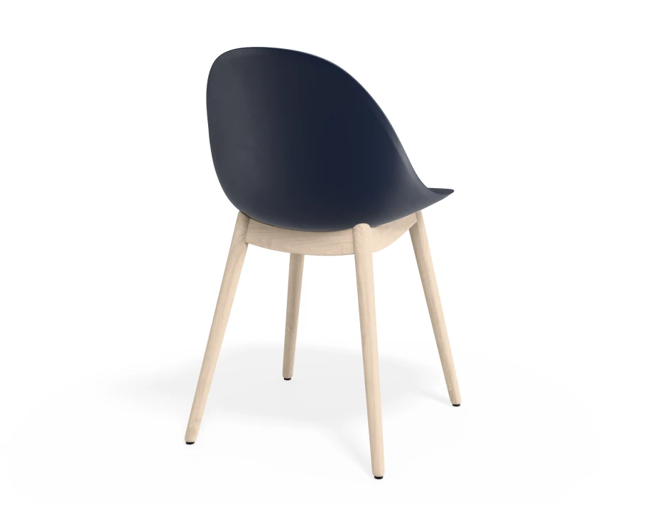 Pebble Chair Navyseat Beechbase