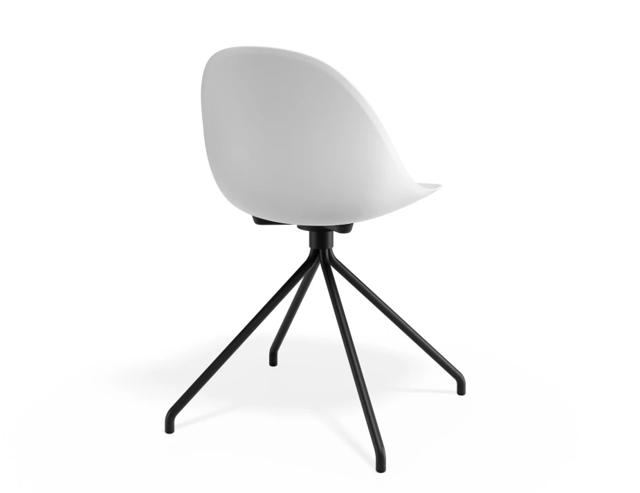 Pebble Chair Whiteseat Pyramidfixed