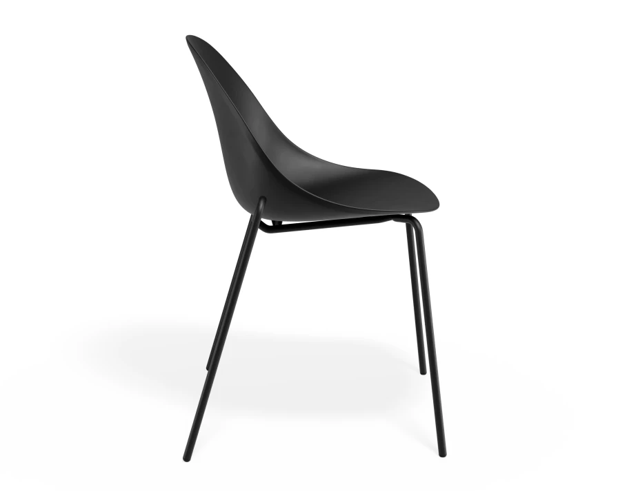 Pebble Chair Blackseat 4postblack