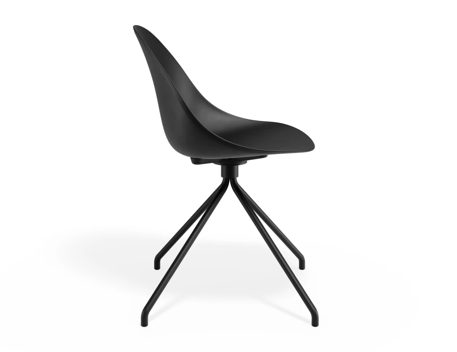 Pebble Chair Blackseat Pyramidfixed