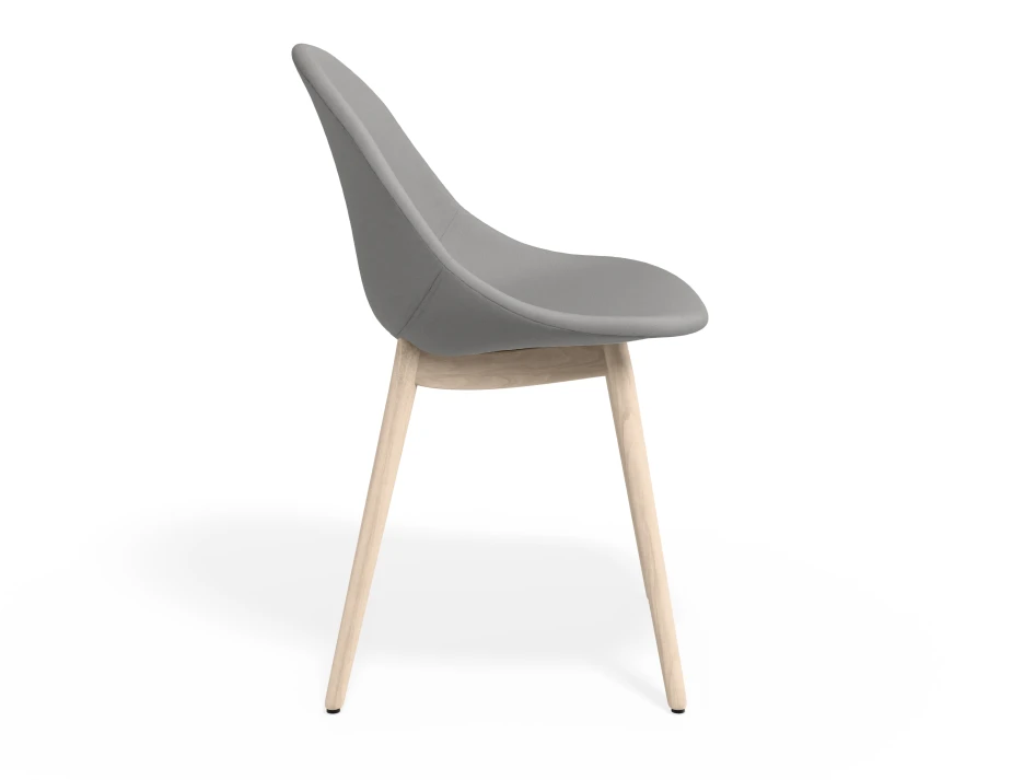 Pebble Chair Cloudgreyfabricseat Beechbase