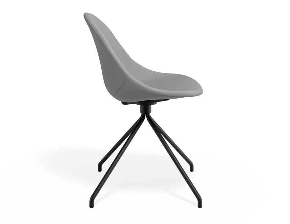 Pebble Chair Cloudgreyfabricseat Pyramidfixed
