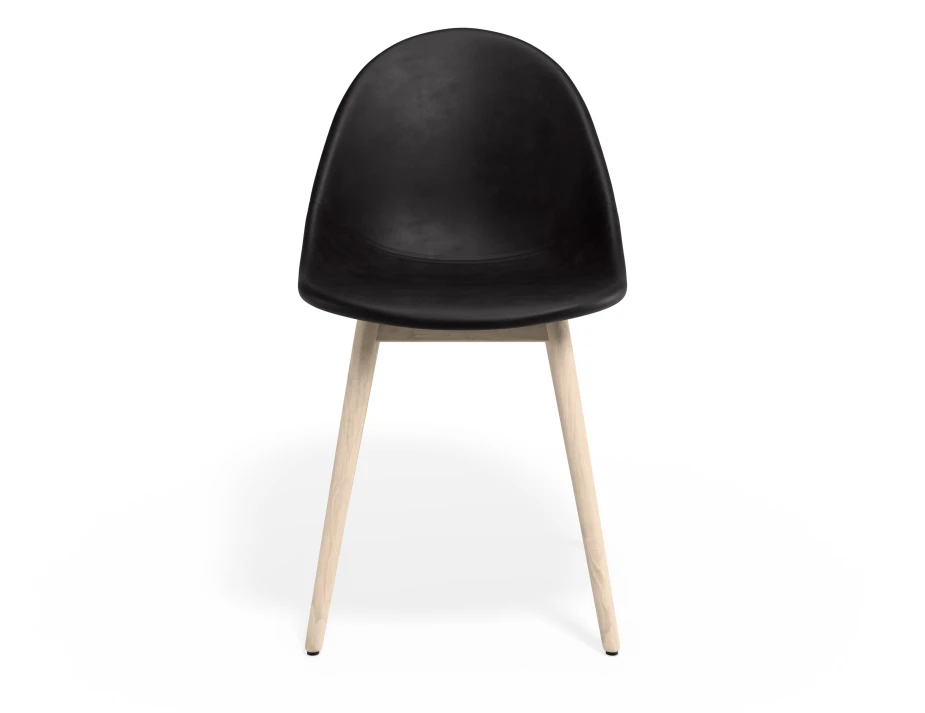 Pebble Chair Blackpuseat Beechbase