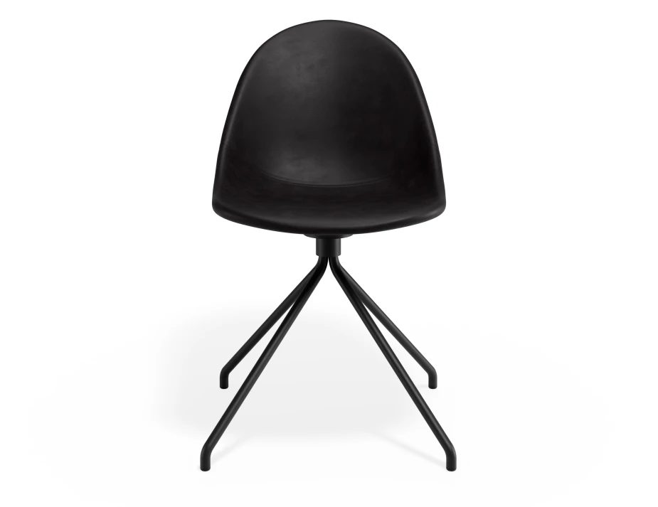 Pebble Chair Blackpuseat Pyramidfixed