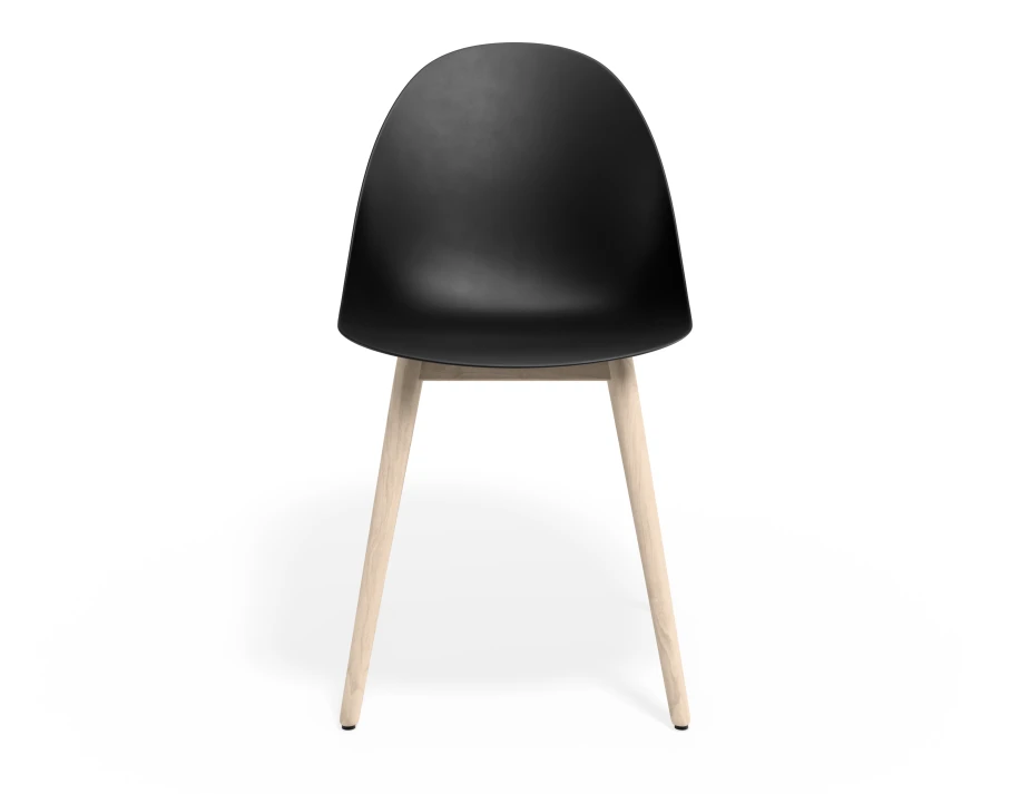 Pebble Chair Blackseat Beechbase