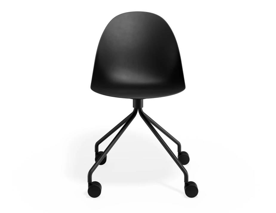 Pebble Chair Blackseat Pyramidcastors