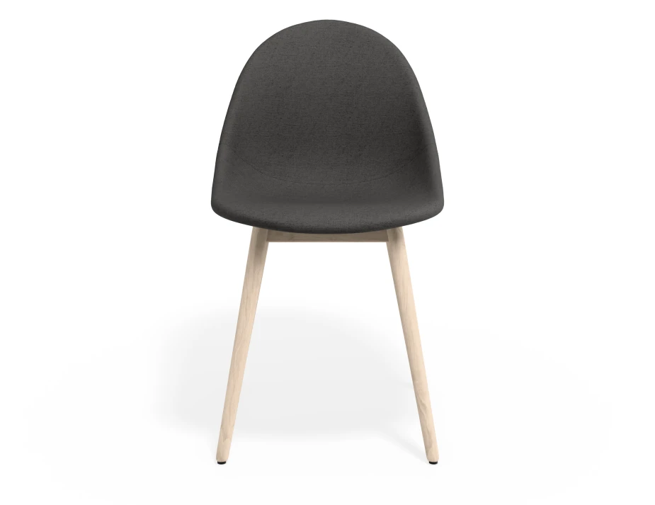 Pebble Chair Greyfabricseat Beechbase