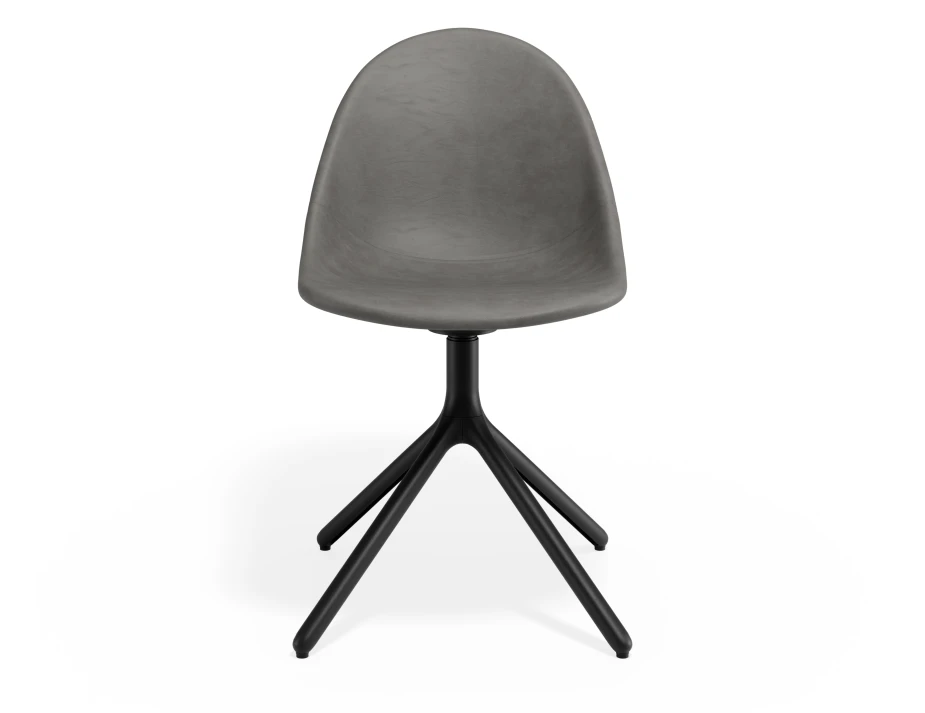 Pebble Chair Greypuseat Swivelbase