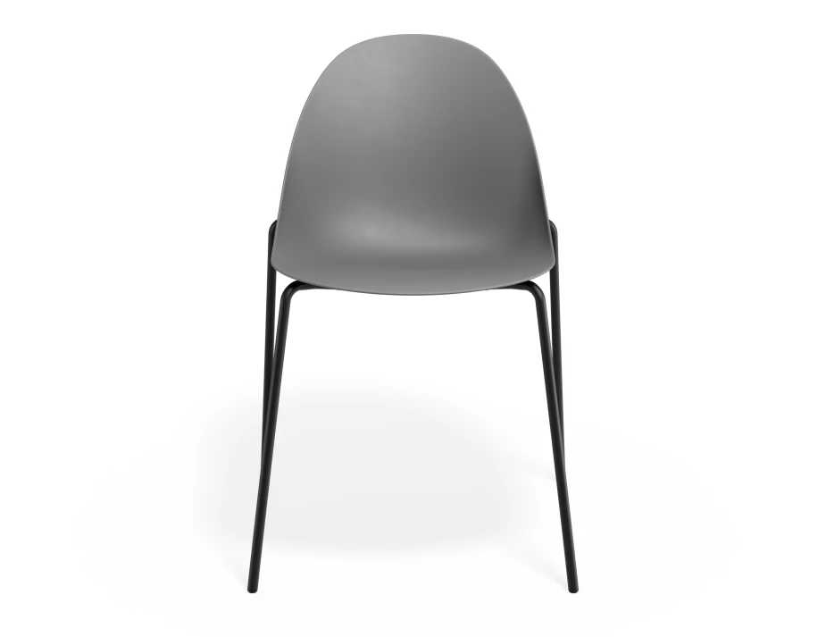 Pebble Chair Greyseatv2 4postblack