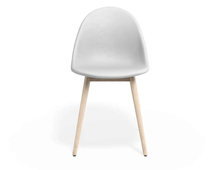 Pebble Chair Whitepuseat Beechbase