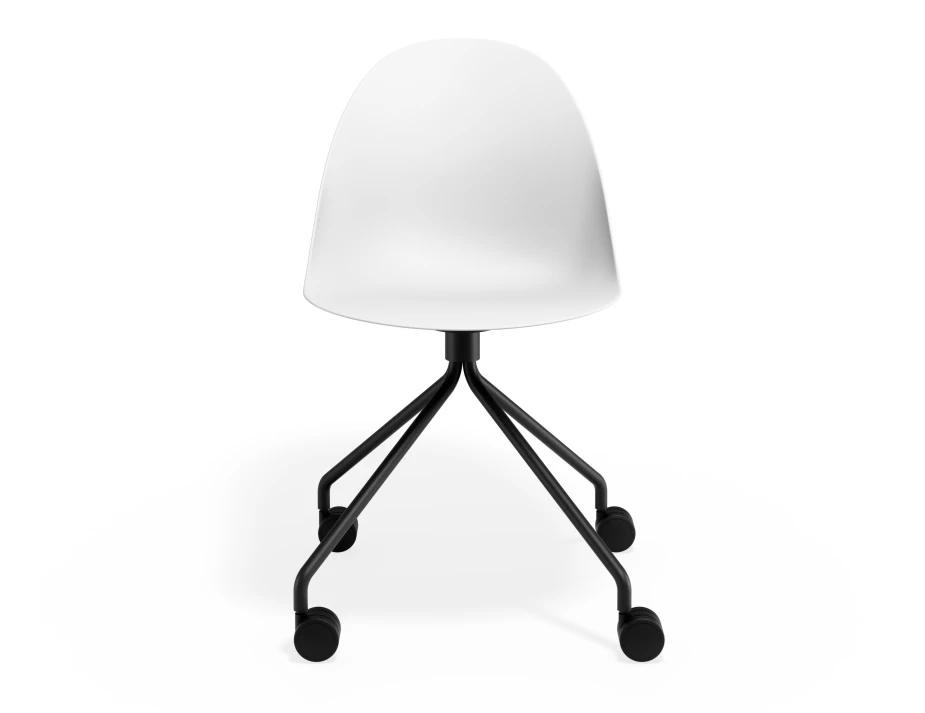 Pebble Chair Whiteseat Pyramidcastors