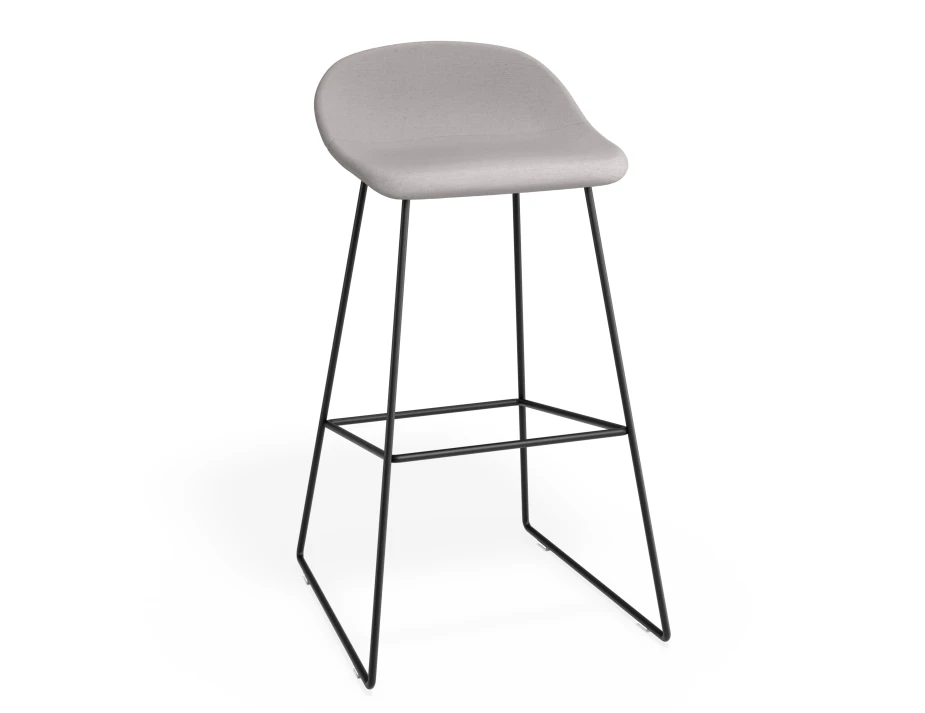 Pop 75cm Lightgreyfabric Blackframe