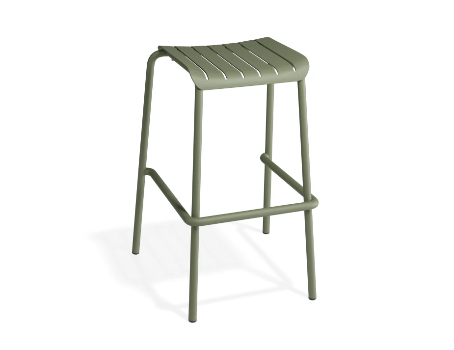 Roku Backlessbarstool Green