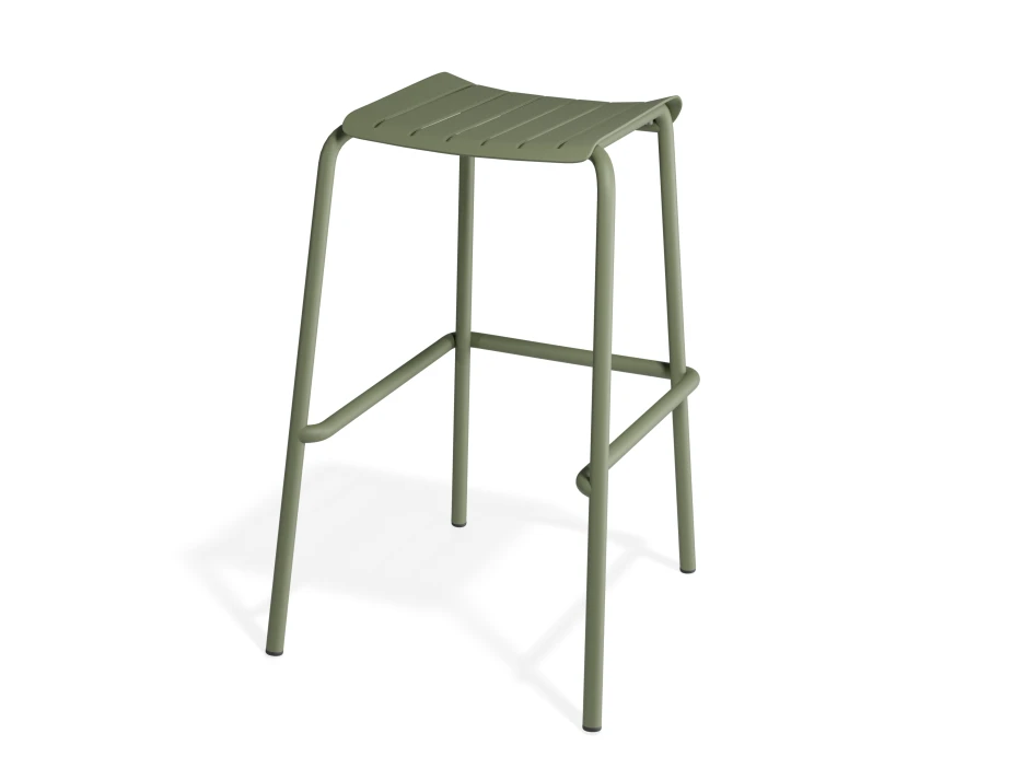 Roku Backlessbarstool Green