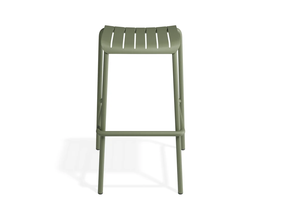 Roku Backlessbarstool Green
