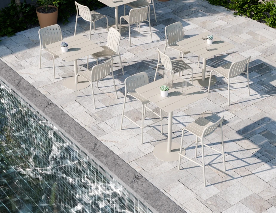 Roku Overall Lifestyle 1 Dining Barstool Latte