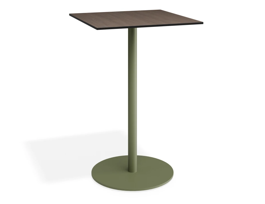 Solara 70x70 Bartable Greenbase Notaiowalnut