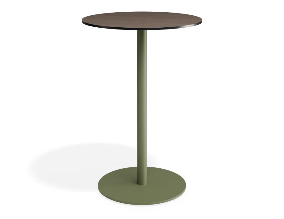 Solara 75dia Bartable Greenbase Notaiowalnut
