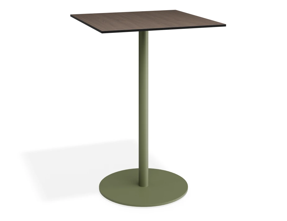 Solara 75x75 Bartable Greenbase Notaiowalnut
