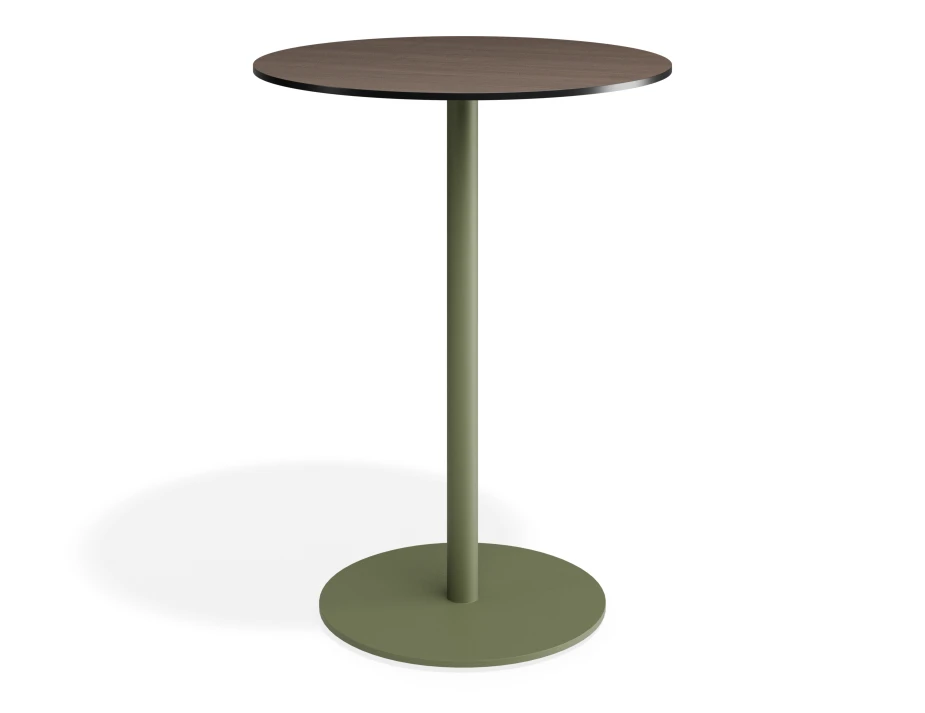 Solara 80dia Bartable Greenbase Notaiowalnut