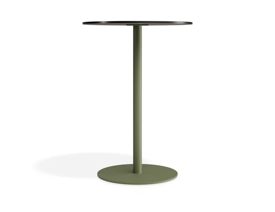 Solara 75dia Bartable Greenbase Notaiowalnut