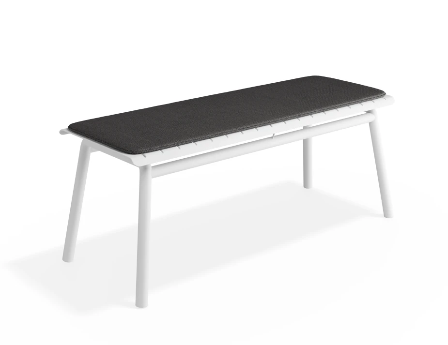 Roku Bench120 Charcoal White