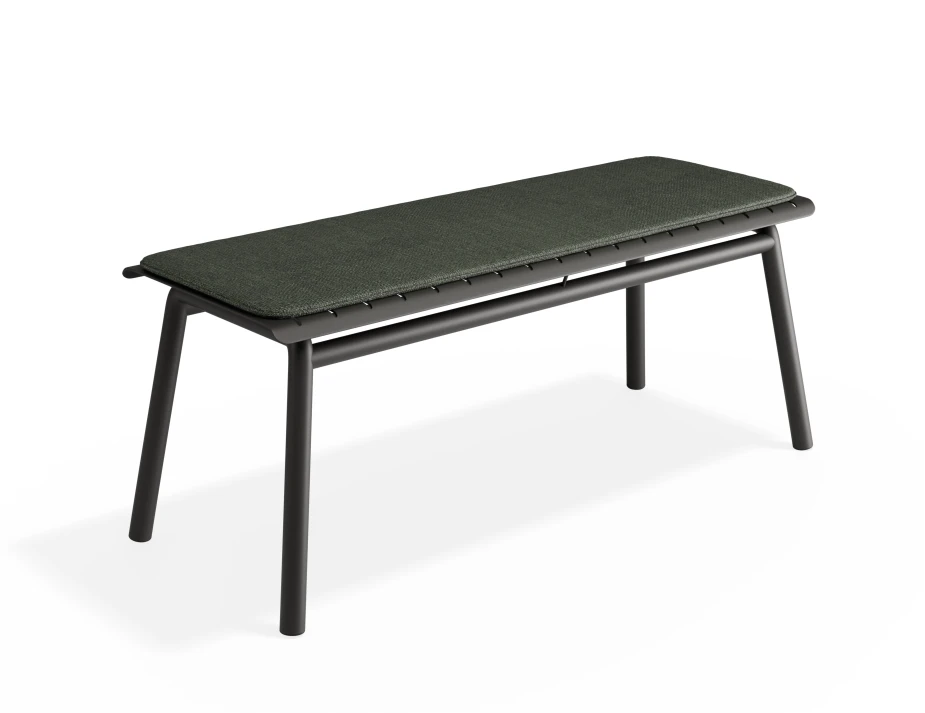 Roku Bench120 Green Charcoal