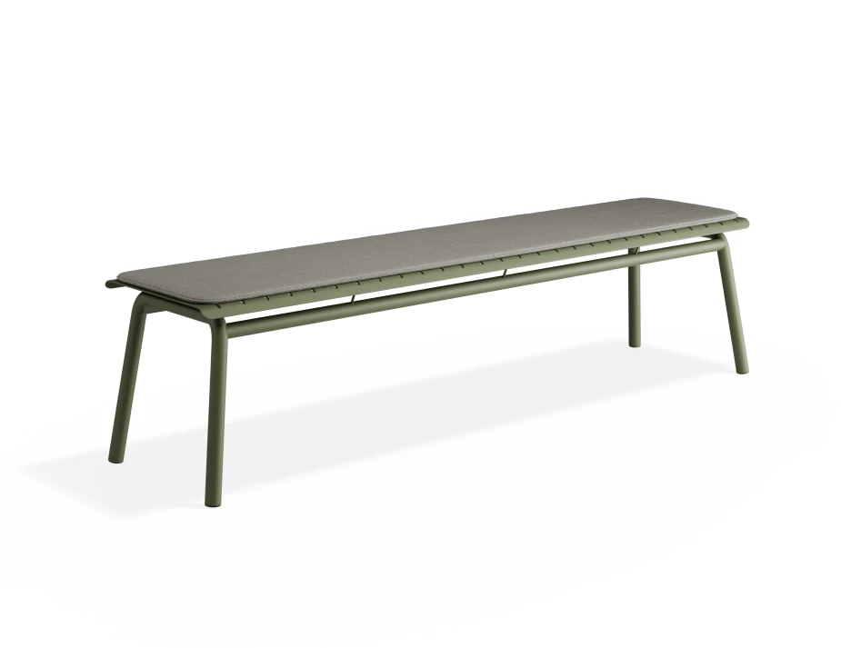 Roku Bench190 Lightgrey Green