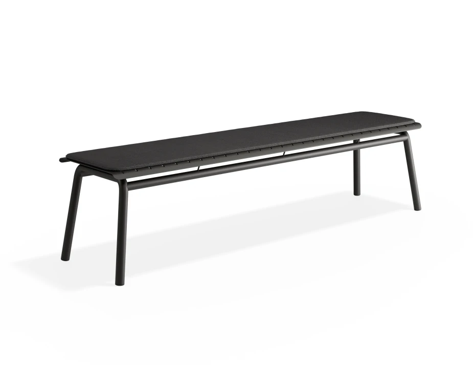 Roku Bench190seatpad Charcoal