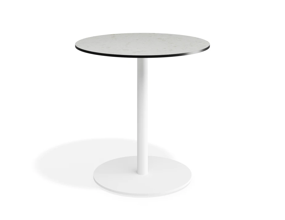 Solara 75dia Cafetable Whitebase Tivoliceppo