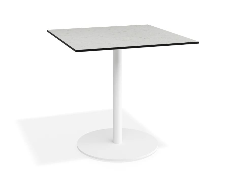 Solara 80x80 Cafetable Whitebase Tivoliceppo