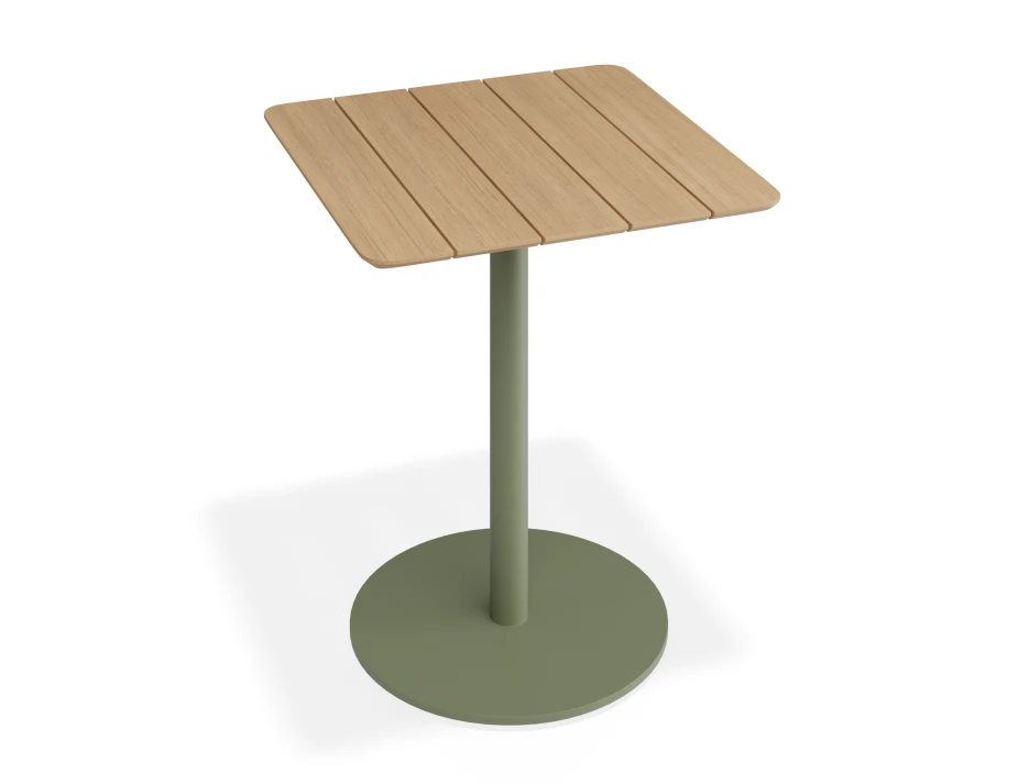 Roku Teakcafetable 65x65 Gree