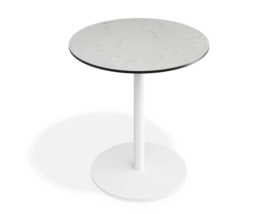 Solara 80dia Cafetable Whitebase Tivoliceppo