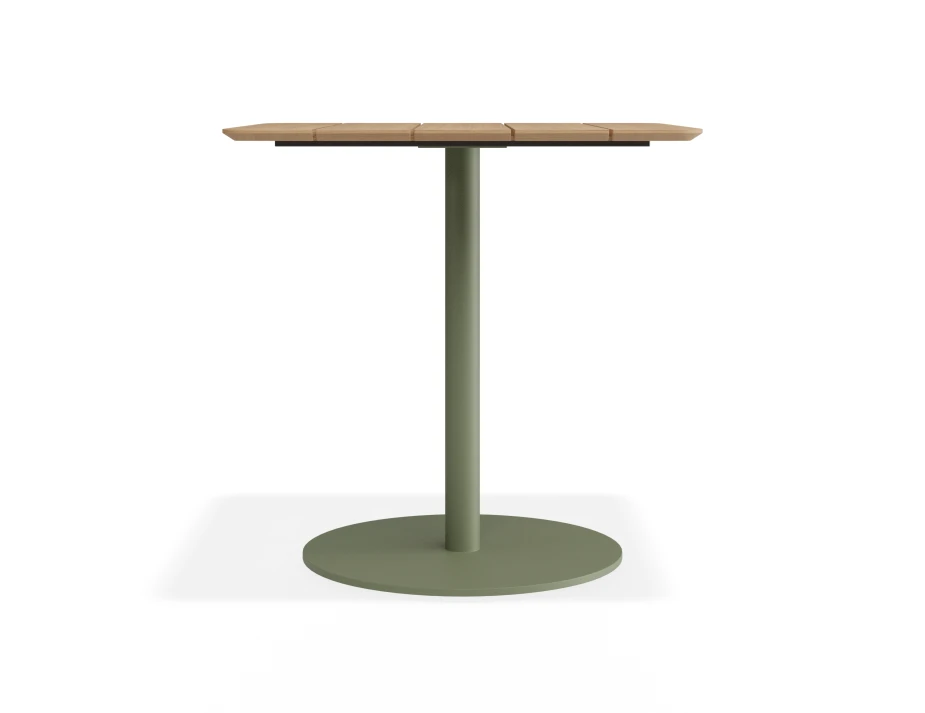 Roku Teakcafetable 75x75 Green