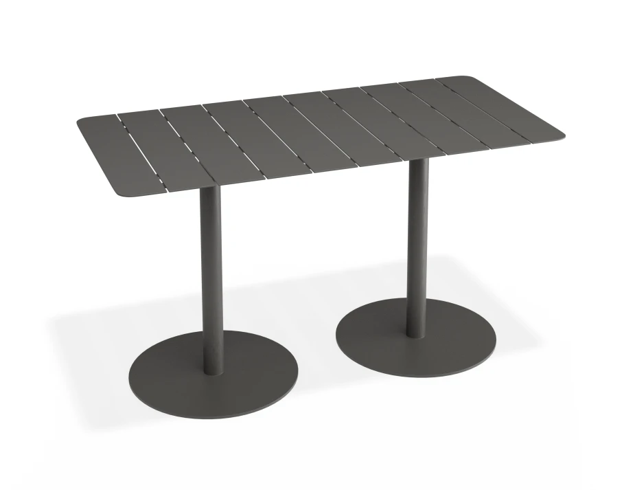 Roku Cafetable 130x65 Charcoal