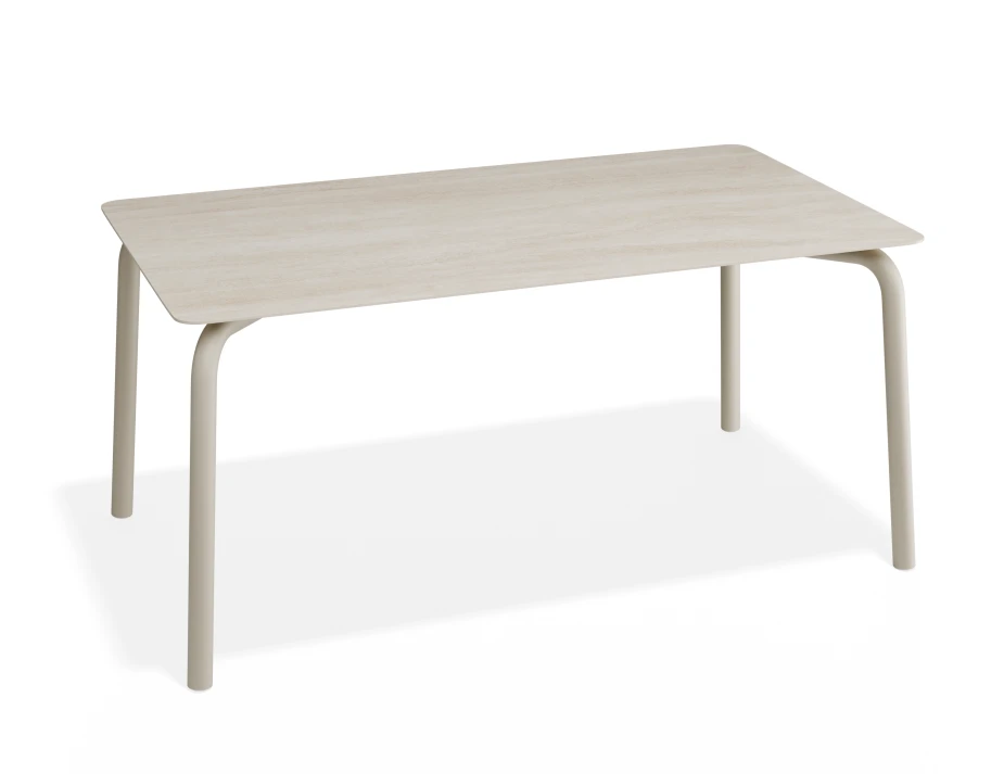 Roku Diningtable 160x90 Dune Latte