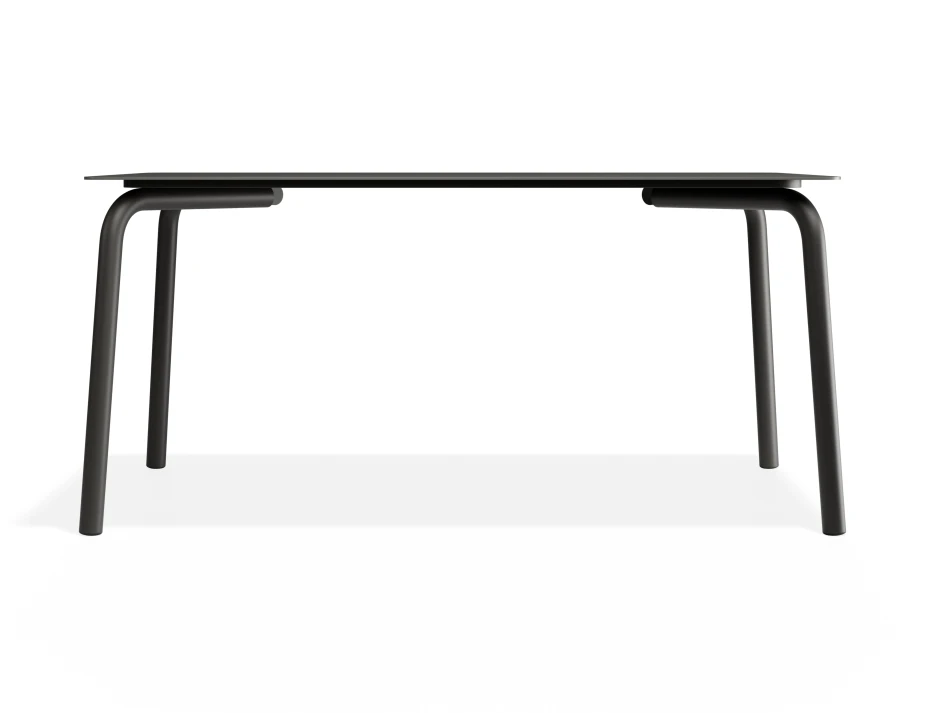 Roku Diningtable 160x90 Basalt Charcoal