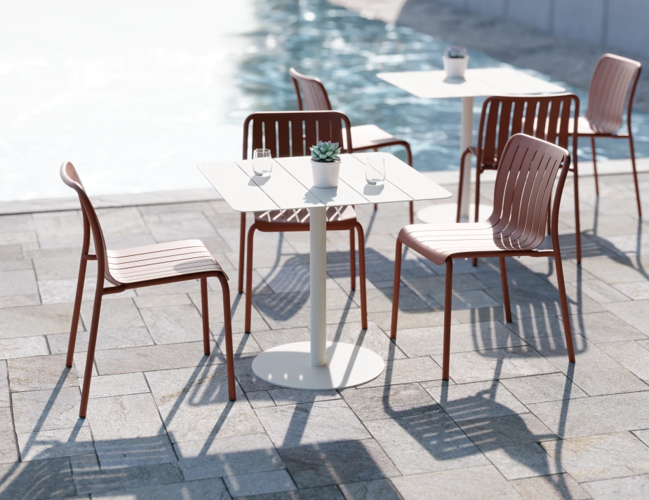 Roku Cafe Lifestyle 2 Dining Orange