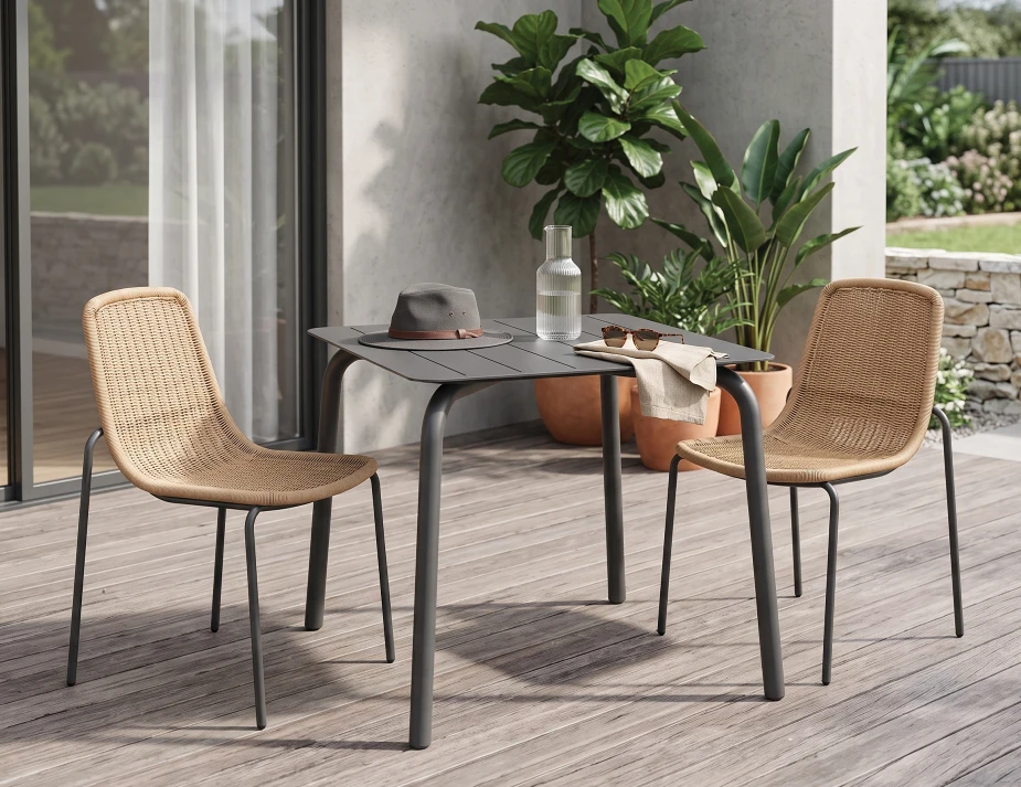 90cm Charcoal Table Roku