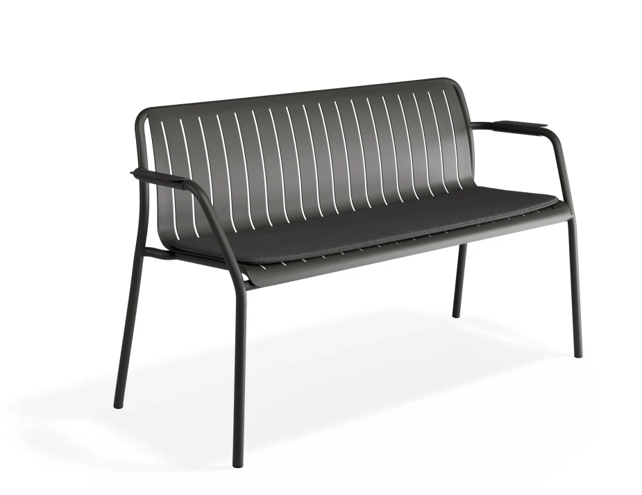 Roku Gardenbench Charcoal Charcoal