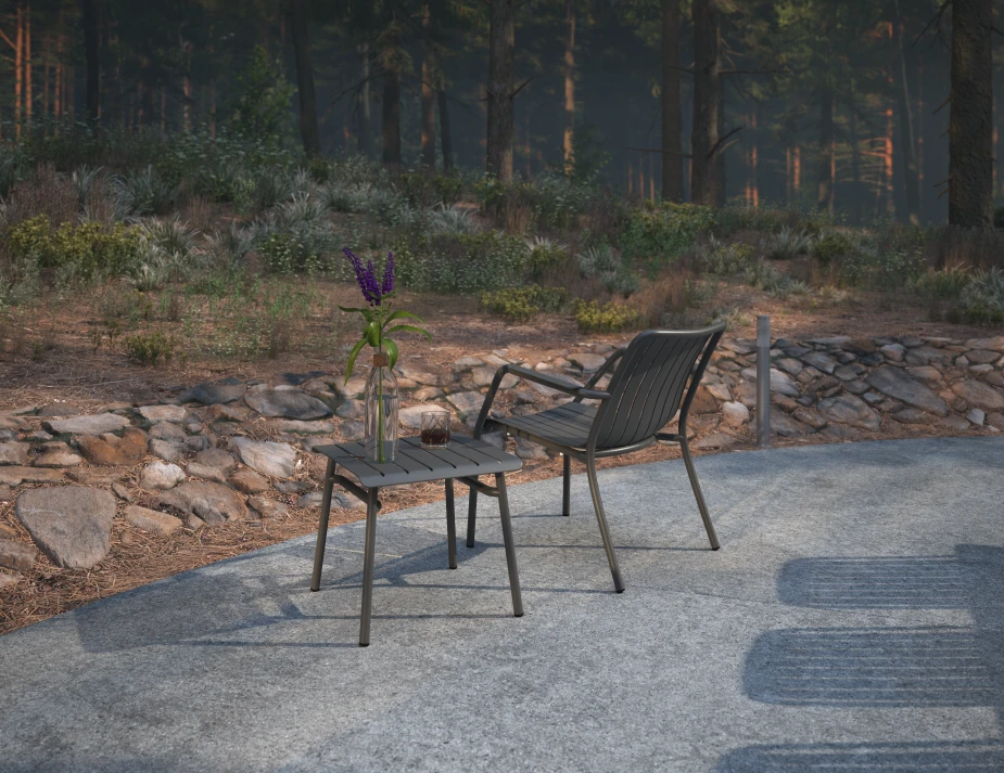 Roku Loungeset Charcoal