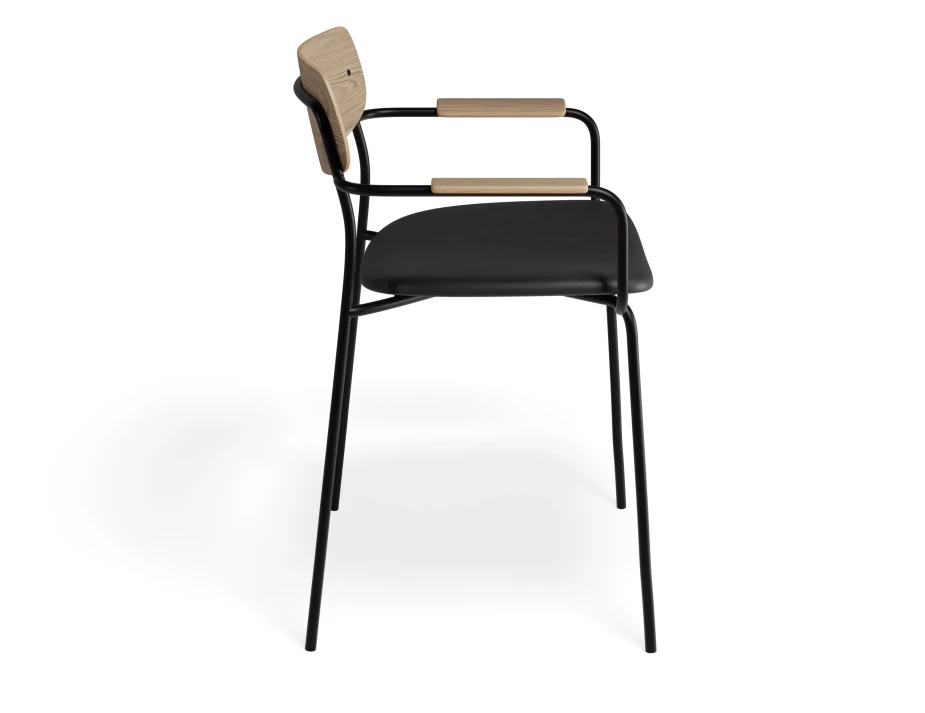 Rylie Armchair Ashnatural Blackpu