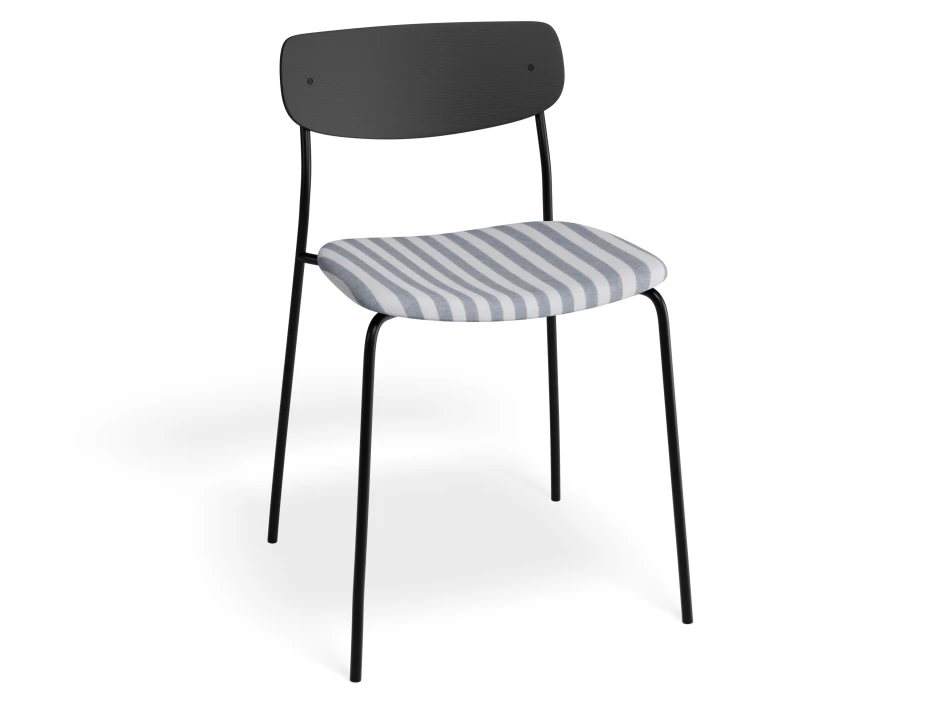 Rylie Chair Black Bluestripe