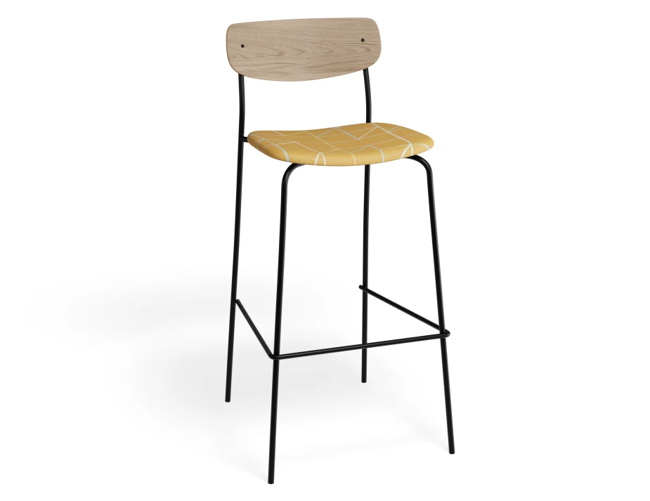 Rylie Barstool Ashnatural Isometricorange