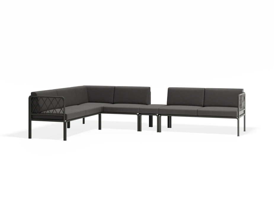Sevillev2 Configi Charcoalframe Darkgreycushion 2cushionextension