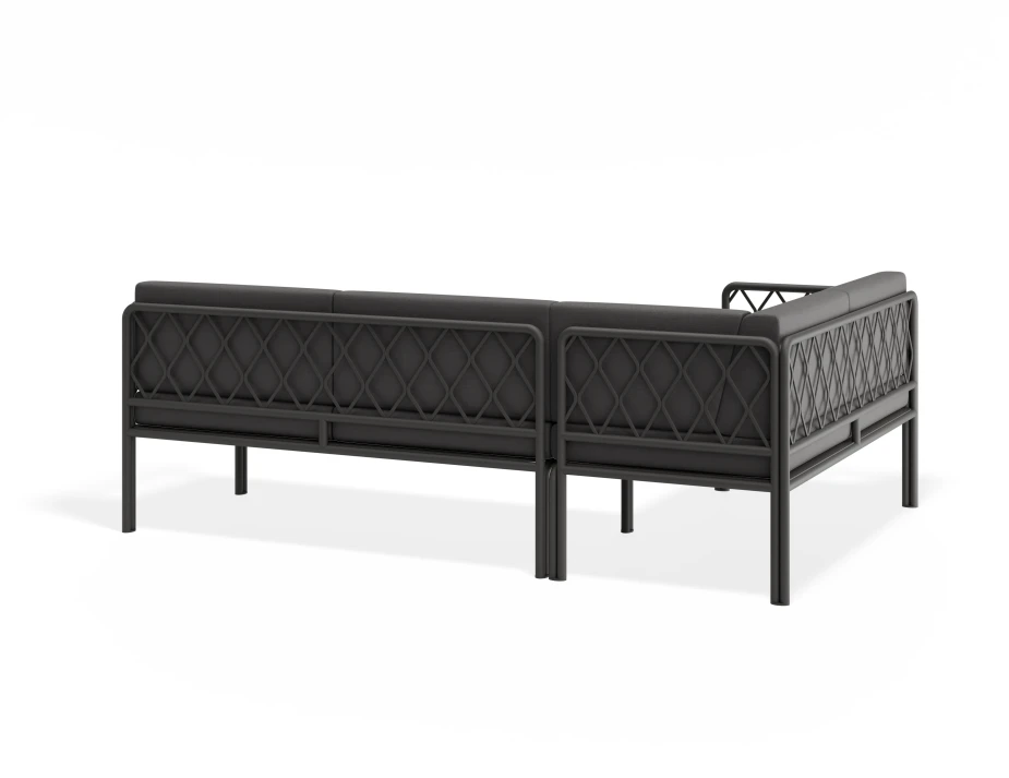 Sevillev2 Configa Charcoalframe Darkgreycushion