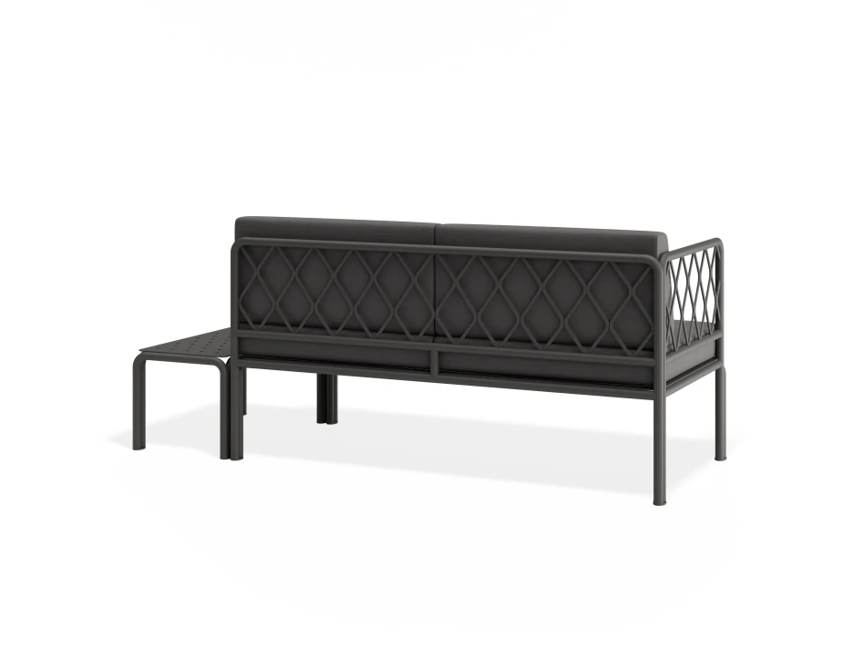 Sevillev2 Confige Charcoalframe Darkgreycushion Extension