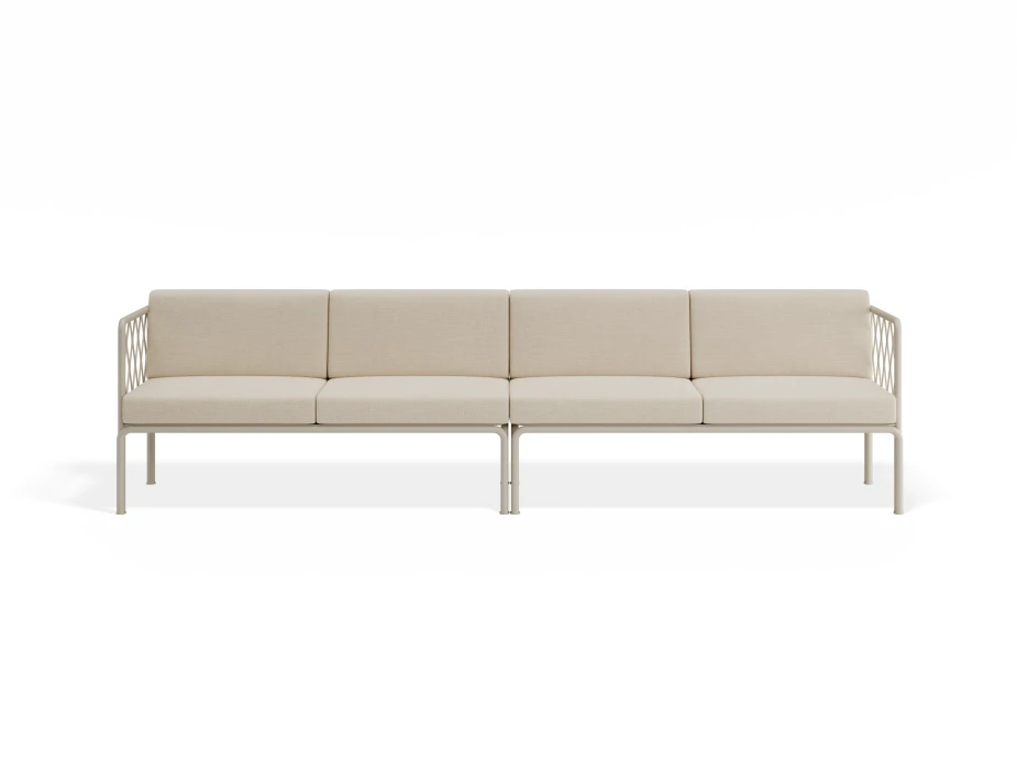 Seville 4seater Latteframe Huskcushion