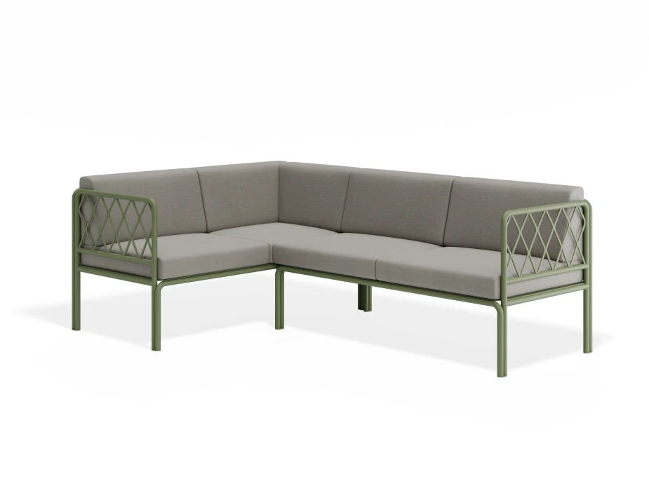 Sevillev2 Configa Greenframe Lightgreycushion