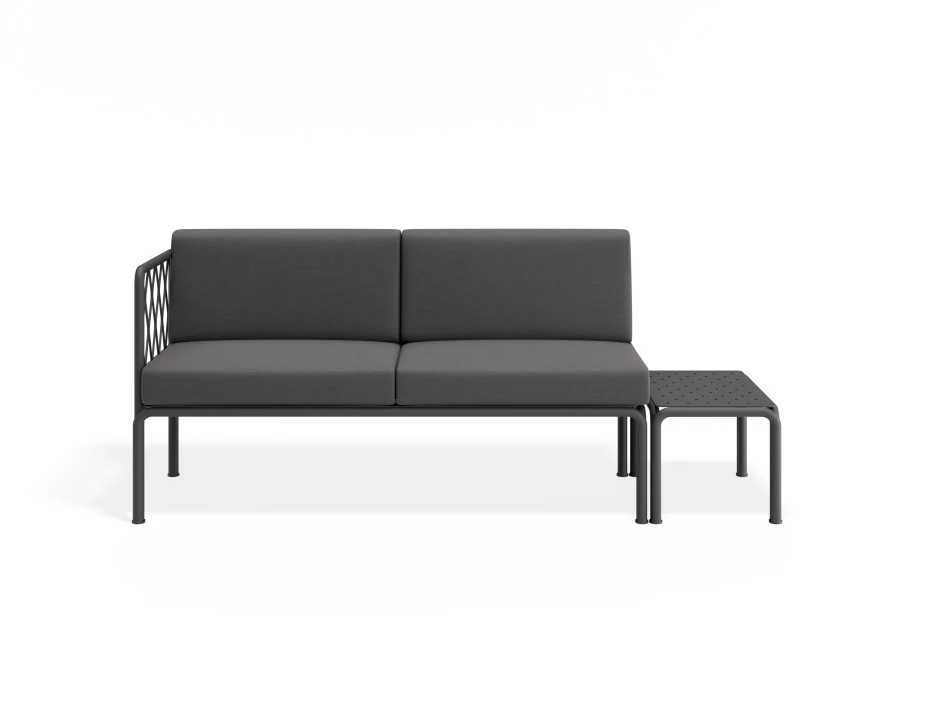 Sevillev2 Confige Charcoalframe Darkgreycushion Extension
